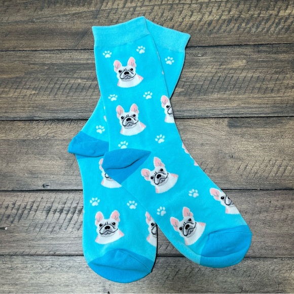 NWOT French Bulldog Novelty Pet Socks - Picture 1 of 1